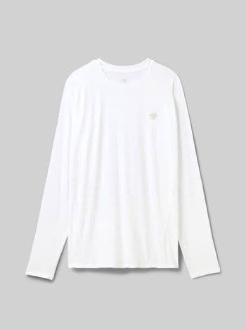 White Long Sleves - L