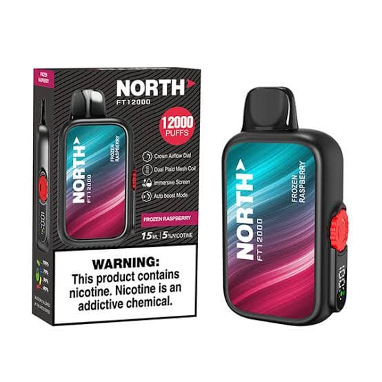 North FT12000 Disposable 12K Puffs / Frozen Raspberry