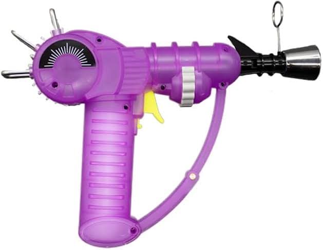 Thicket Raygun Single Flame Torch Lighter | 10" / Purple Glow