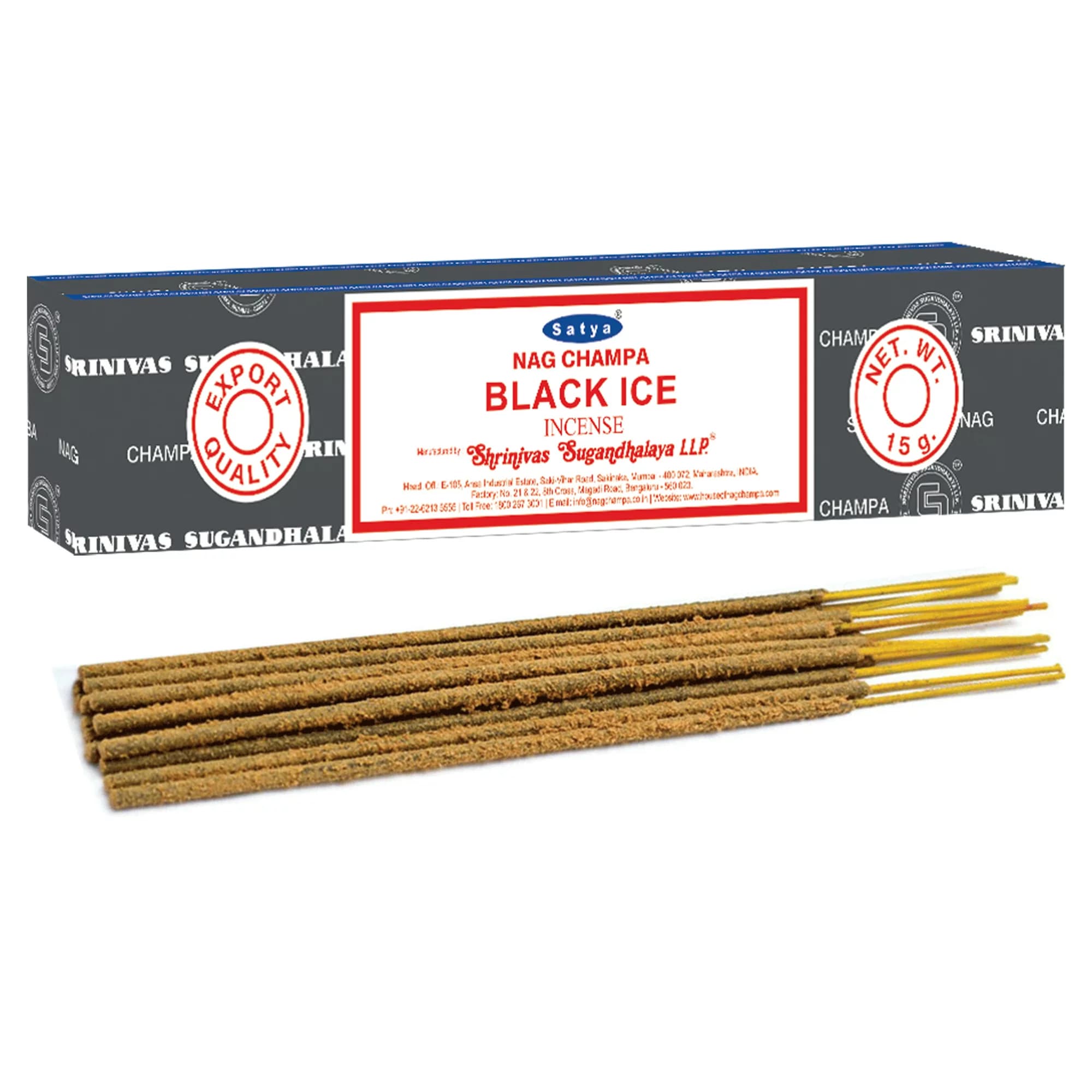 Satya Incense 15g / Black Ice
