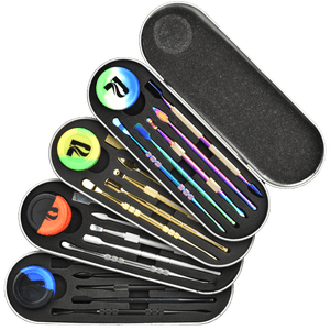 Pulsar Six-Piece Dab Tool & Container Set |Black