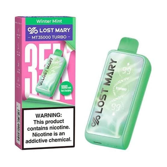 LOST MARY MT35000 Turbo 5% Disposable (90ML) 35K Puffs / Wintermint
