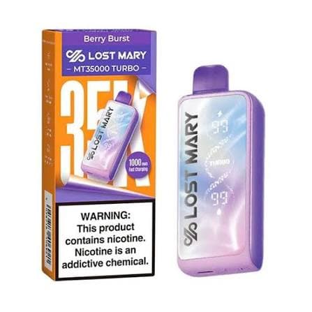LOST MARY MT35000 Turbo 5% Disposable (90ML) 35K Puffs / Berry Burst