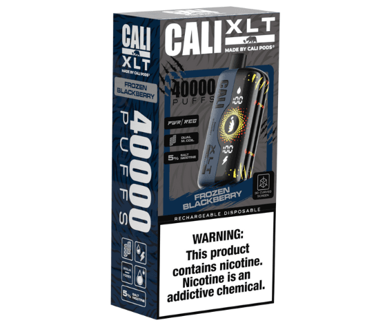 Cali UL40000 XLT Puffs Disposable / Frozen Blackberry
