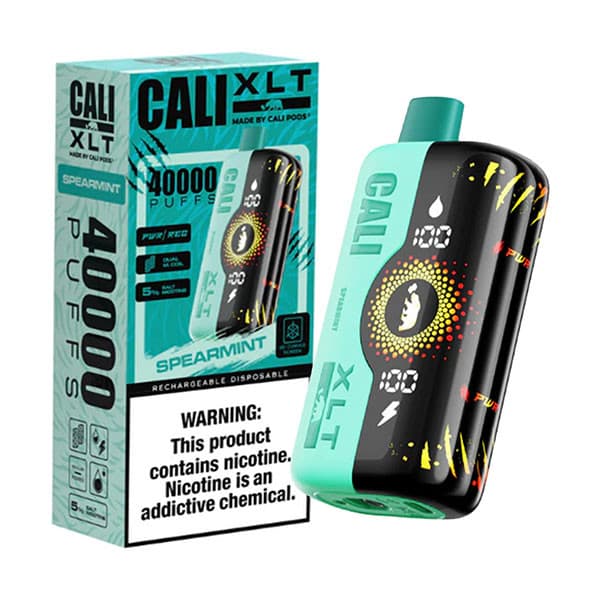 Cali UL40000 XLT Puffs Disposable / Spearmint