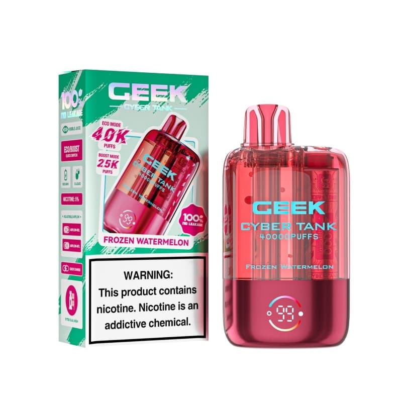 Geek Cyber Tank 5% Disposable 40K Puffs / Frozen Watermelon