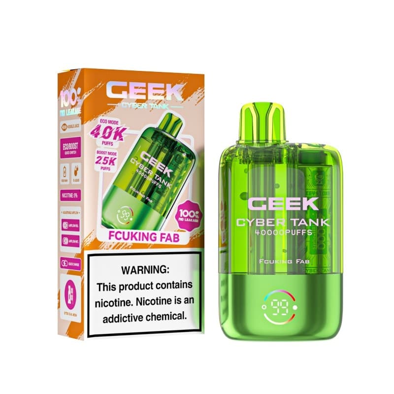 Geek Cyber Tank 5% Disposable 40K Puffs / Fucking Fab