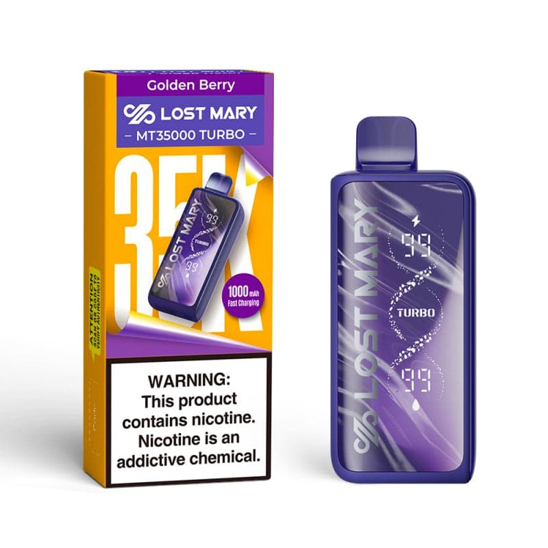 LOST MARY MT35000 Turbo 5% Disposable (90ML) 35K Puffs / Golden Berry