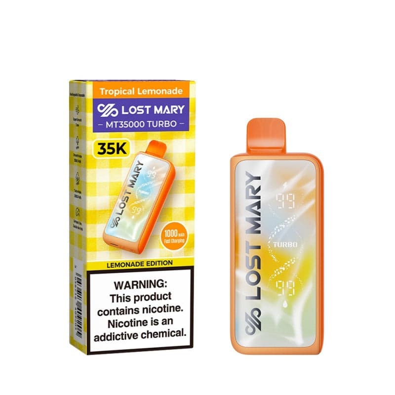 LOST MARY MT35000 Turbo 5% Disposable (90ML) 35K Puffs / Tropical Lemonade