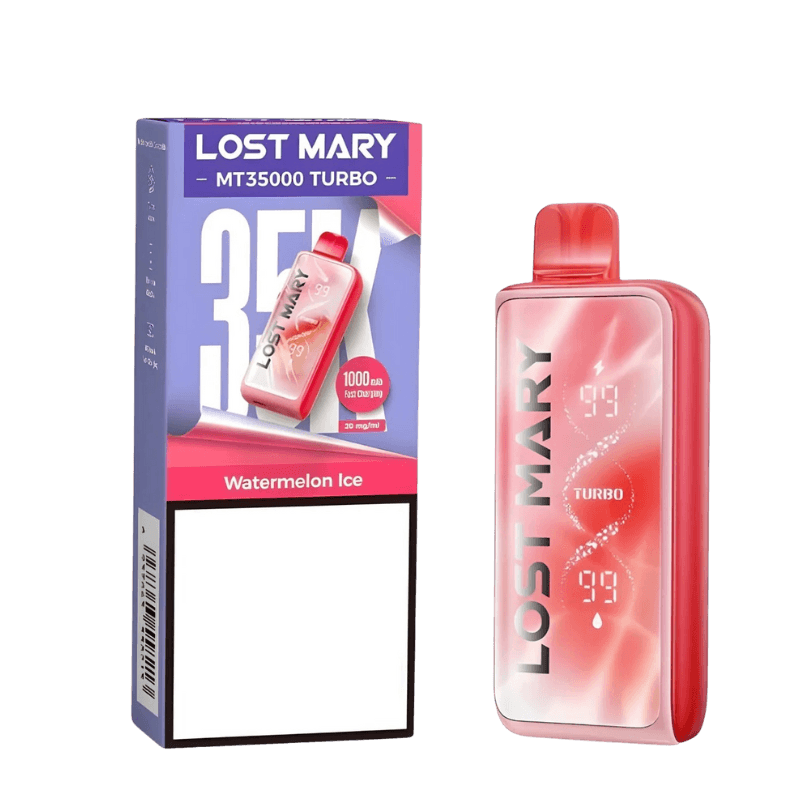 LOST MARY MT35000 Turbo 5% Disposable (90ML) 35K Puffs / Watermelon Ice