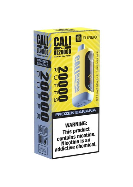 Cali UL 20000 Puffs Disposable / Frozen Banana