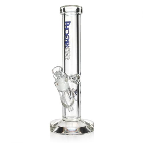 Phoenix Plain Glass Bong |Straight Water Pipe / Glass Designed