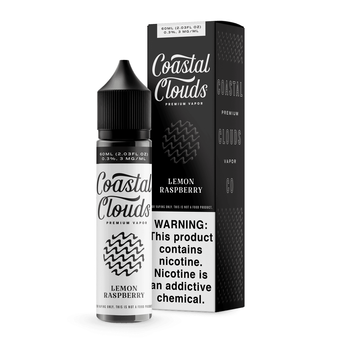 Coastal Clouds |60ml / Lemon Raspberry |0.6%