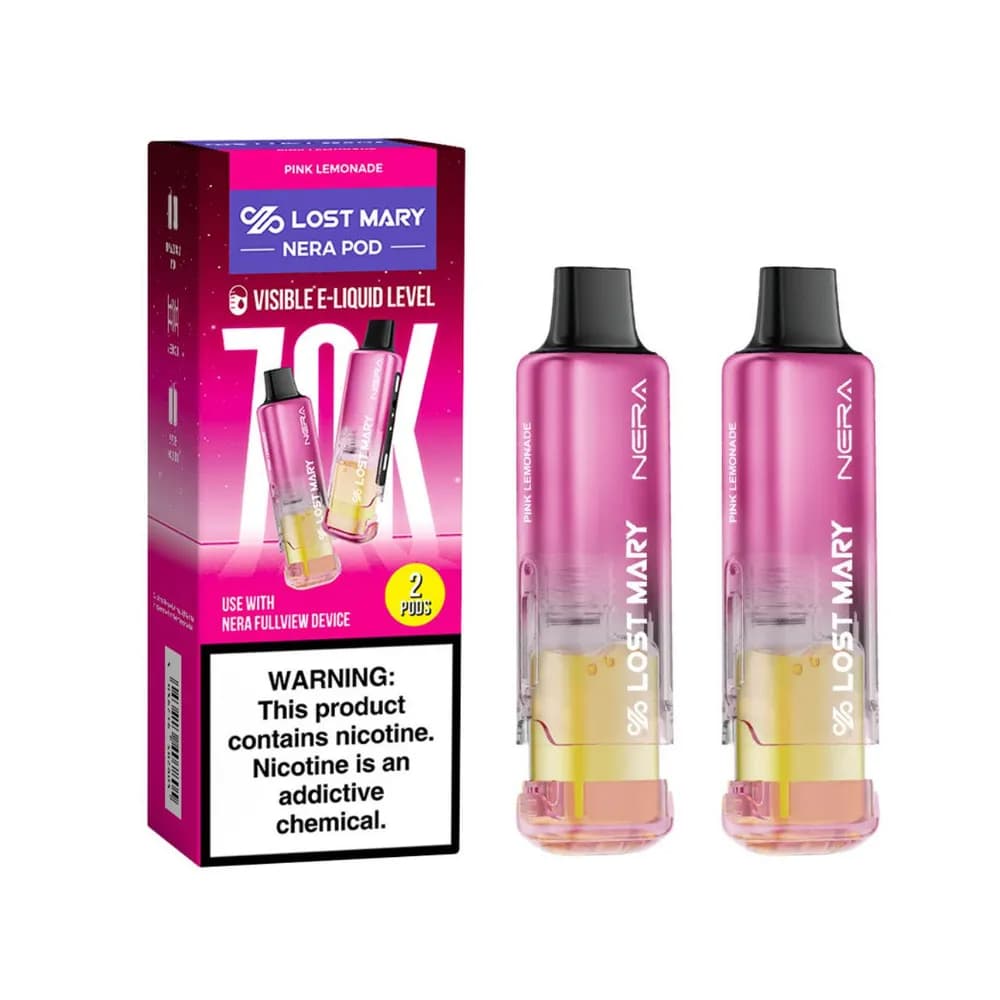 Lost Mary Nera 5% Disposable Pods 70k Puffs / Pink Lemonade
