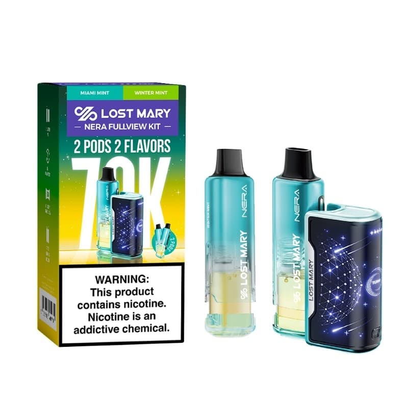 Lost Mary Nera 5% Disposable Pods 70k Puffs / Winter Mint
