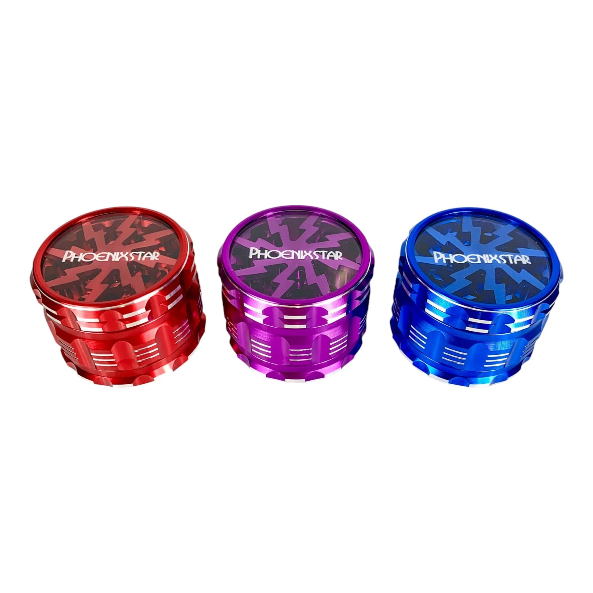 Assorted 4 piece grinder / Lightning Bolt