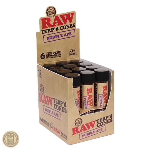 RAW Terp Infused Cones / Purple Ape