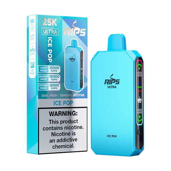 Rips Ultra 25K Disposable / Ice Pop