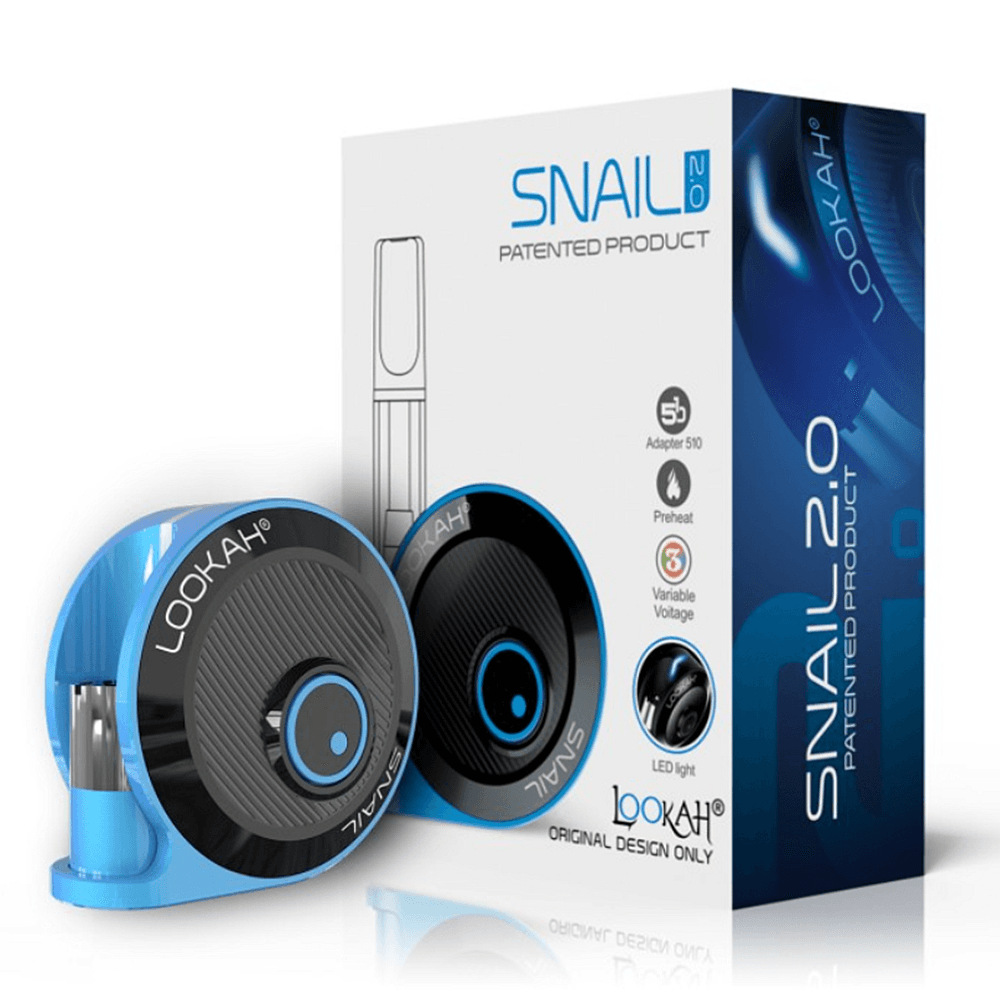 Lookah Snail 2.9 510 Thread Concentrate Cartridge Battery / Blue