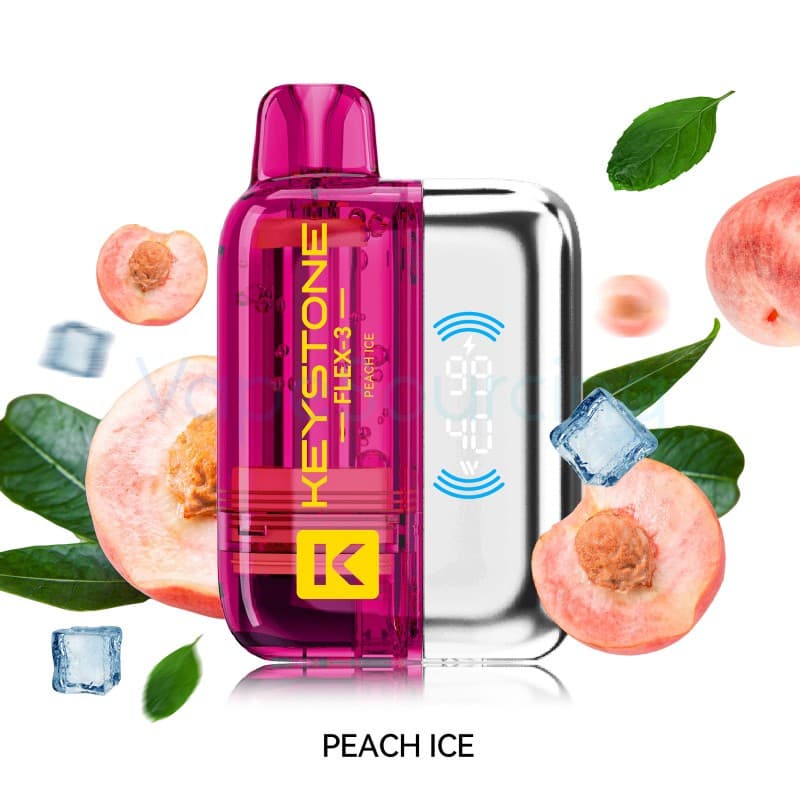 Keystone Flex 3 Kit 40K Puffs / Peach Ice