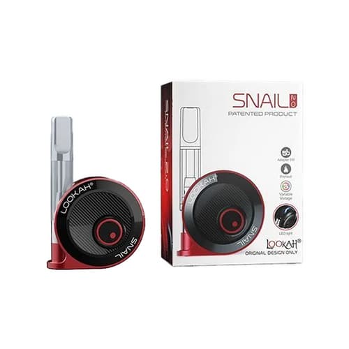 Lookah Snail 2.9 510 Thread Concentrate Cartridge Battery / Red