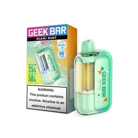 Geek Bar CLR 5% Disposable 50k Puffs / Miami Mint