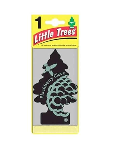 Car Air Freshener Little Tree / Black Berry
