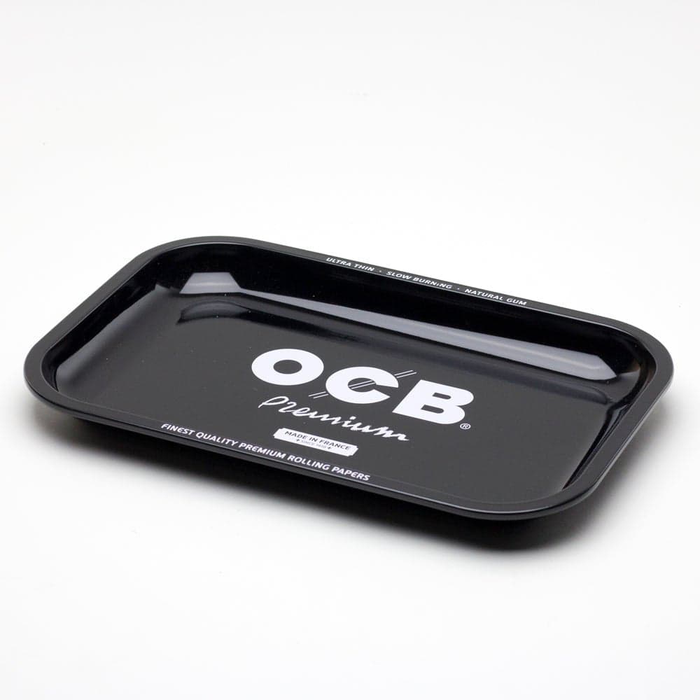 OCB Metal Rolling Tray Medium / Logo