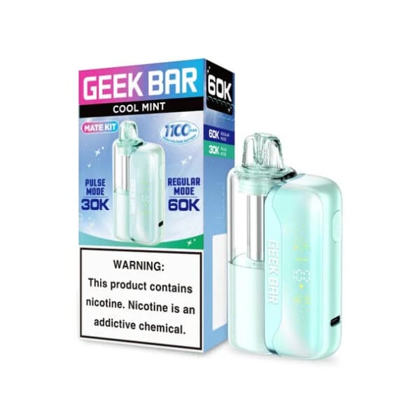 Geek Bar 5% Disposable Mate Kit 60k Puffs / Cool Mint