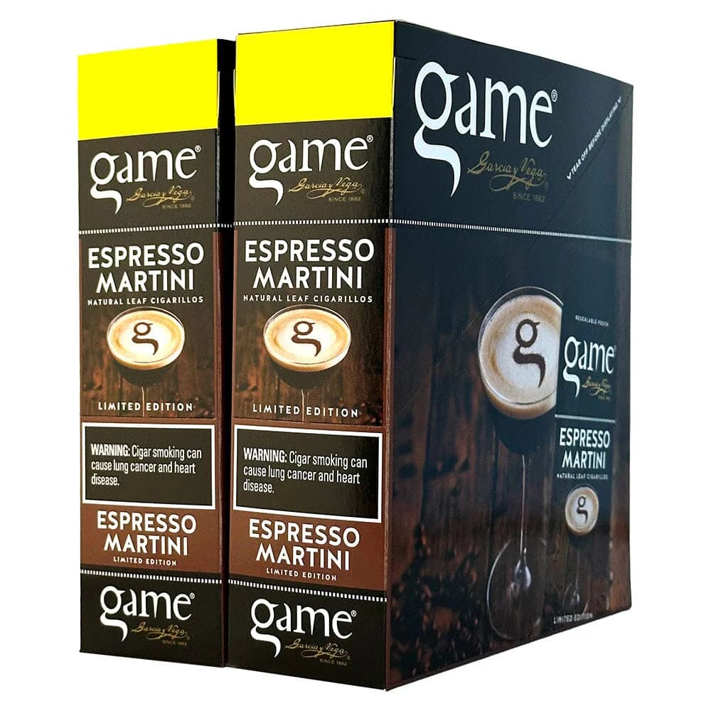 Game Cigarillos / Espresso Martini