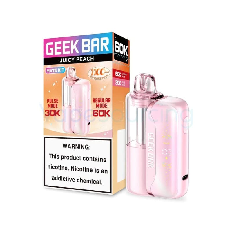 Geek Bar 5% Disposable Mate Kit 60k Puffs / Juicy Peach