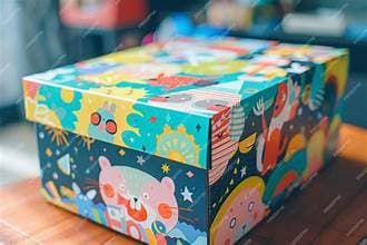 Cartoon Character Box