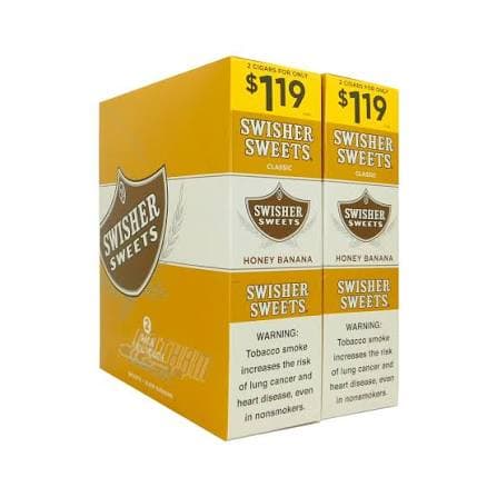 Swisher Sweet Cigarillos / Honey Banana