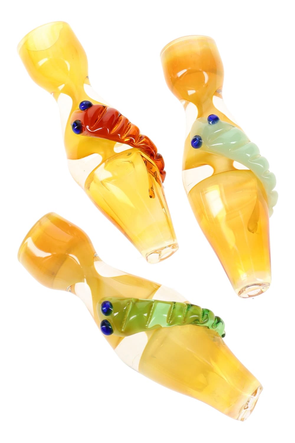 Chillums / 3.5" Gold Fuming