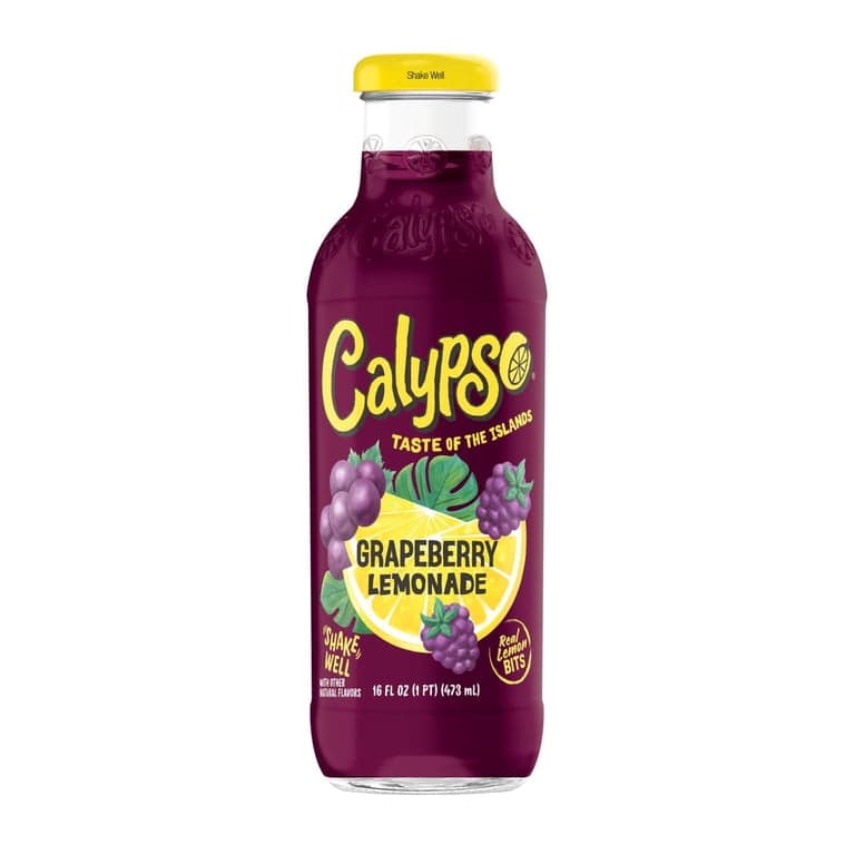 Calypso Drinks / Grapeberry Lemonade / 16 Oz