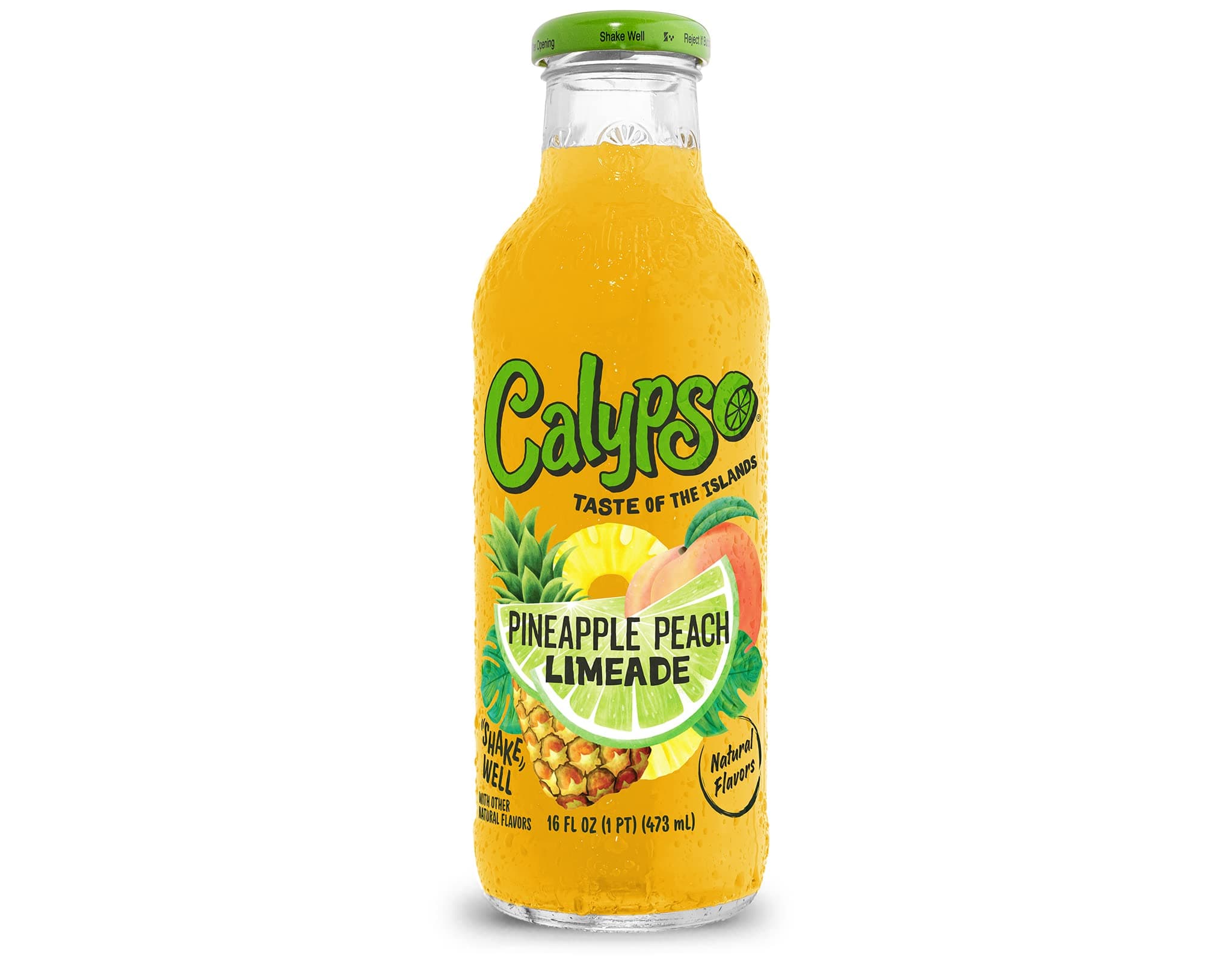 Calypso Drinks / Pine Peach Lime / 16 Oz