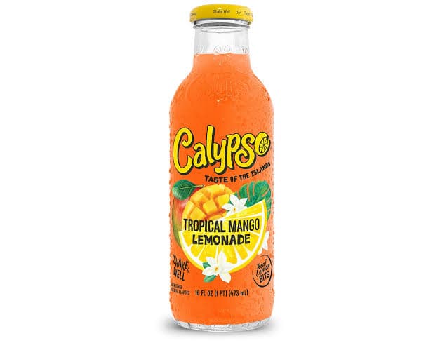 Calypso Drinks / Tropical Mango Lemonade / 16 Oz