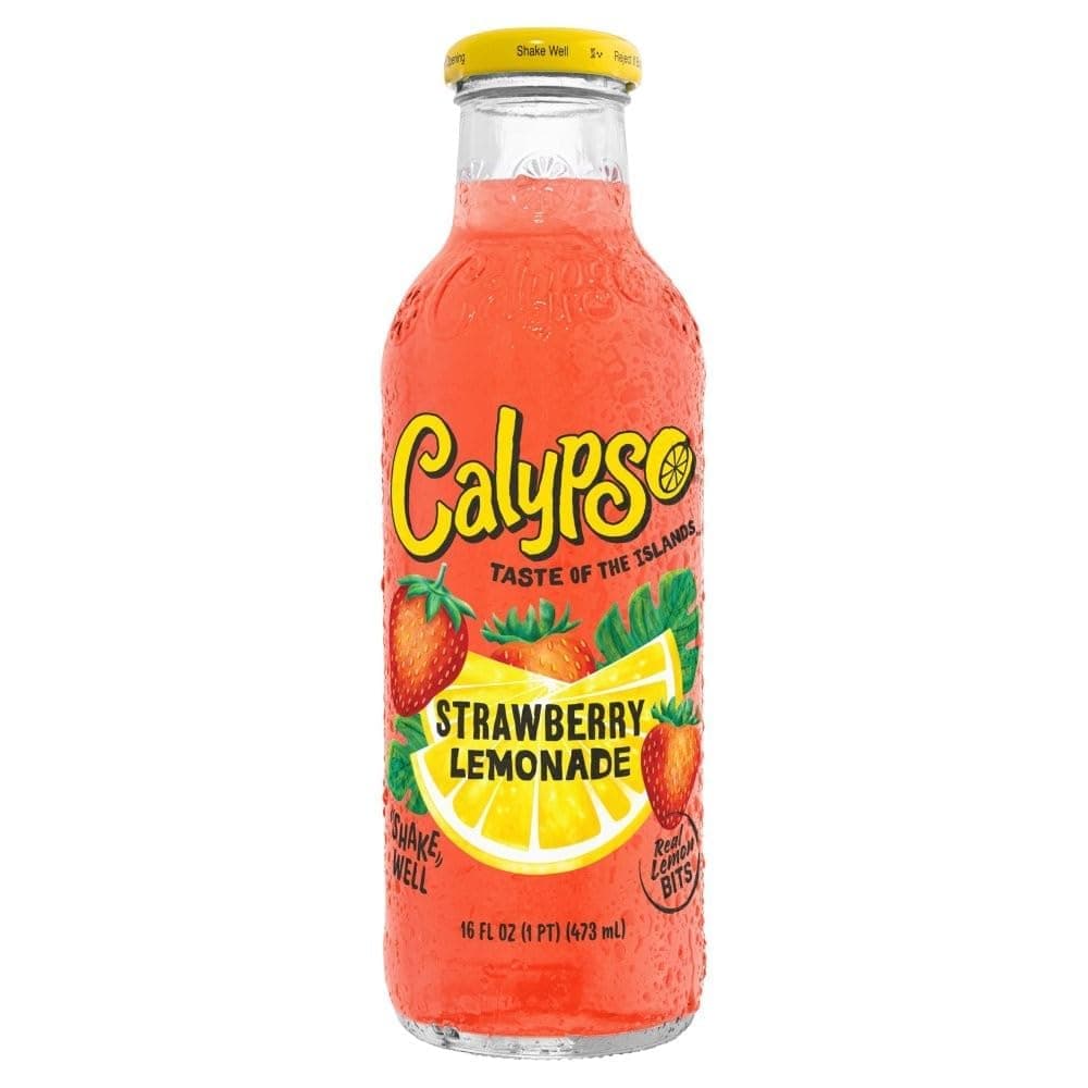 Calypso Drinks / Strawberry Lemonade / 16 Oz