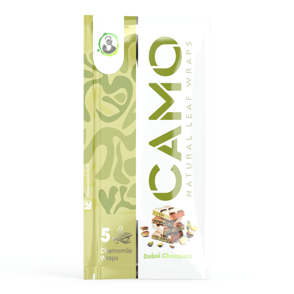Camo Natural Leaf Wraps / Dubai Chocolate