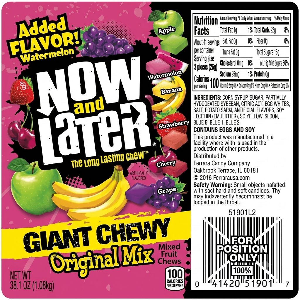 Now & Later / Giant Chewy