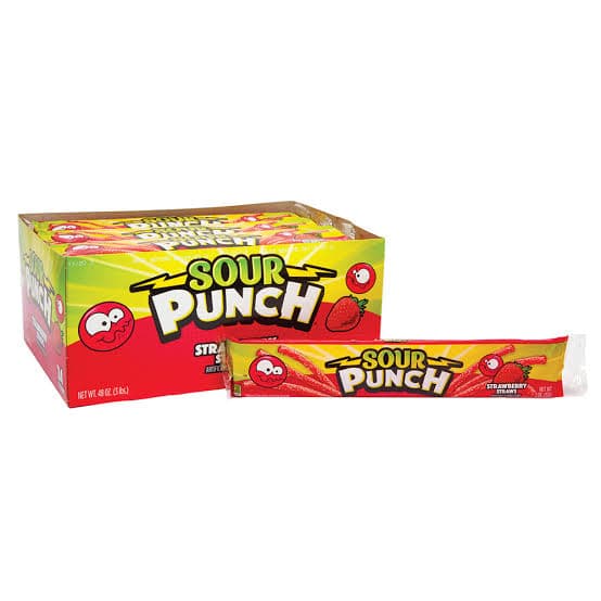 Sour Punch / Strawberry Straws
