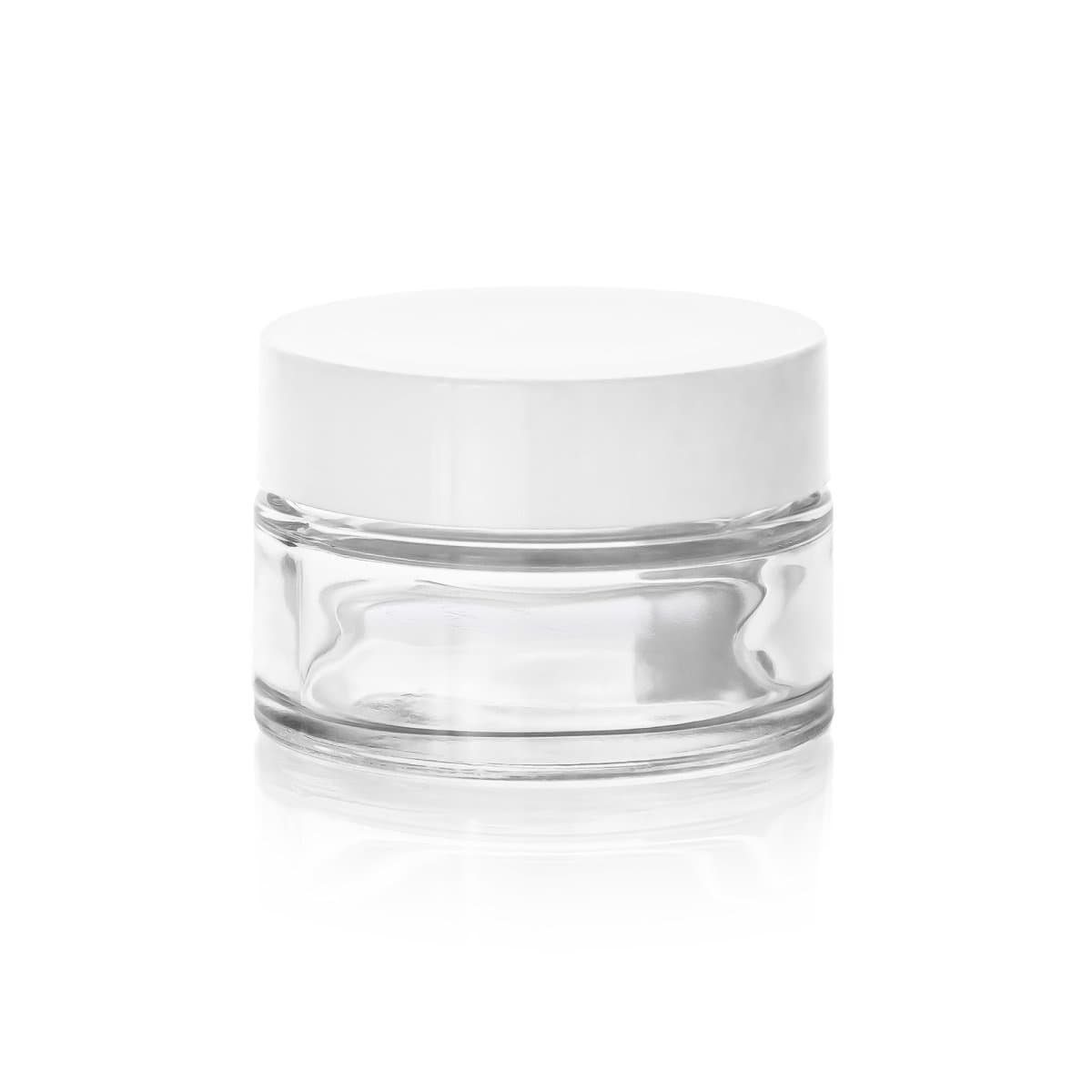 Glass Container / Fairytale / White Cap