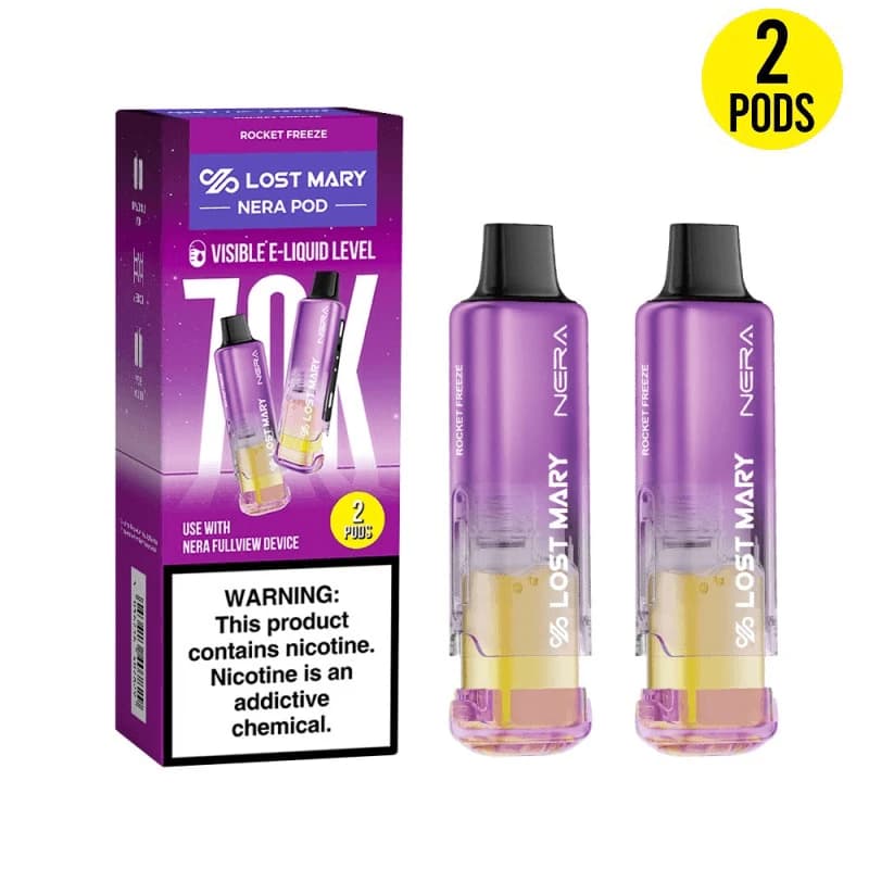 Lost Mary Nera 5% Disposable Pods 70k Puffs / Rocket Freeze