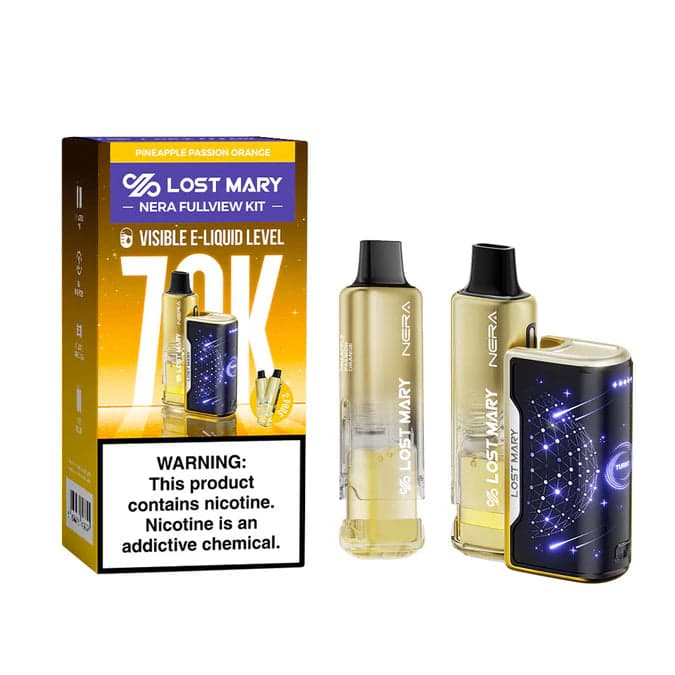 Lost Mary Nera 5% Disposable Pods 70k Puffs / Pineapple Passion Orange