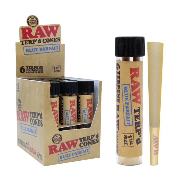 RAW Terp Infused Cones / Blue Parafait