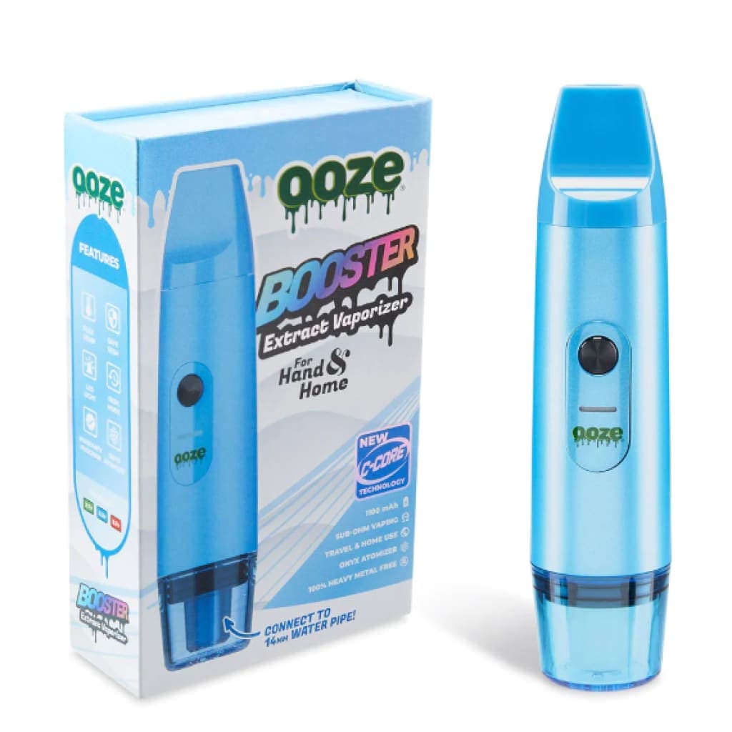 Ooze Booster 2 in 1 Extract Wax Vaporizer Kit / Arctic Blue