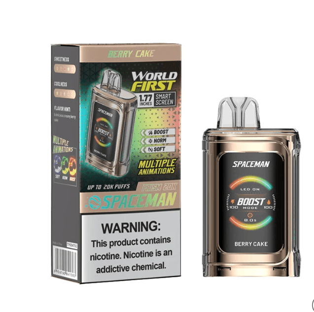 Space Man 20K Pro Disposable Vape 20000 Puffs 16ml 5% / Dark Grapefruit