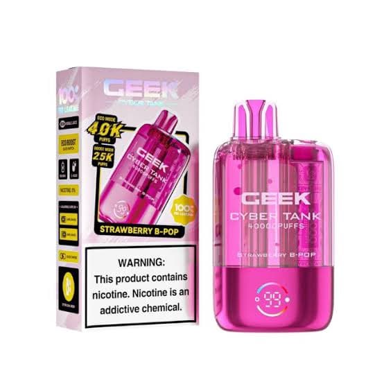 Geek Cyber Tank 5% Disposable 40K Puffs / Cool Mint