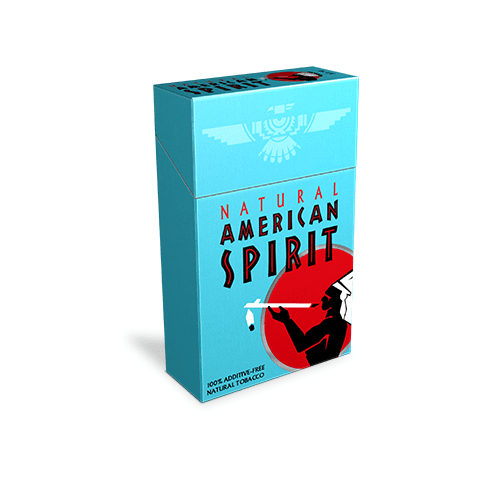 American Spirit Cigarettes / Dark Blue