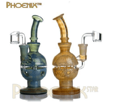 Mothership Fab egg |7" |Showerhead Perc |14.4mm Joint |American NorthStar Glass Rod